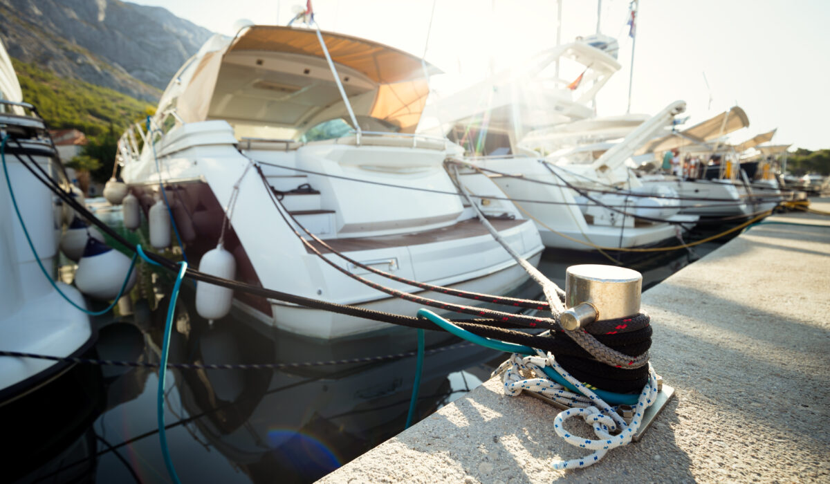 Vancouver marina boat under cover during winter inspection winter boat maintenance