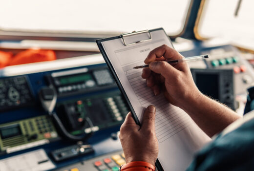 marine engine maintenance checklist Vancouver marine service technician performing pre-season inspection