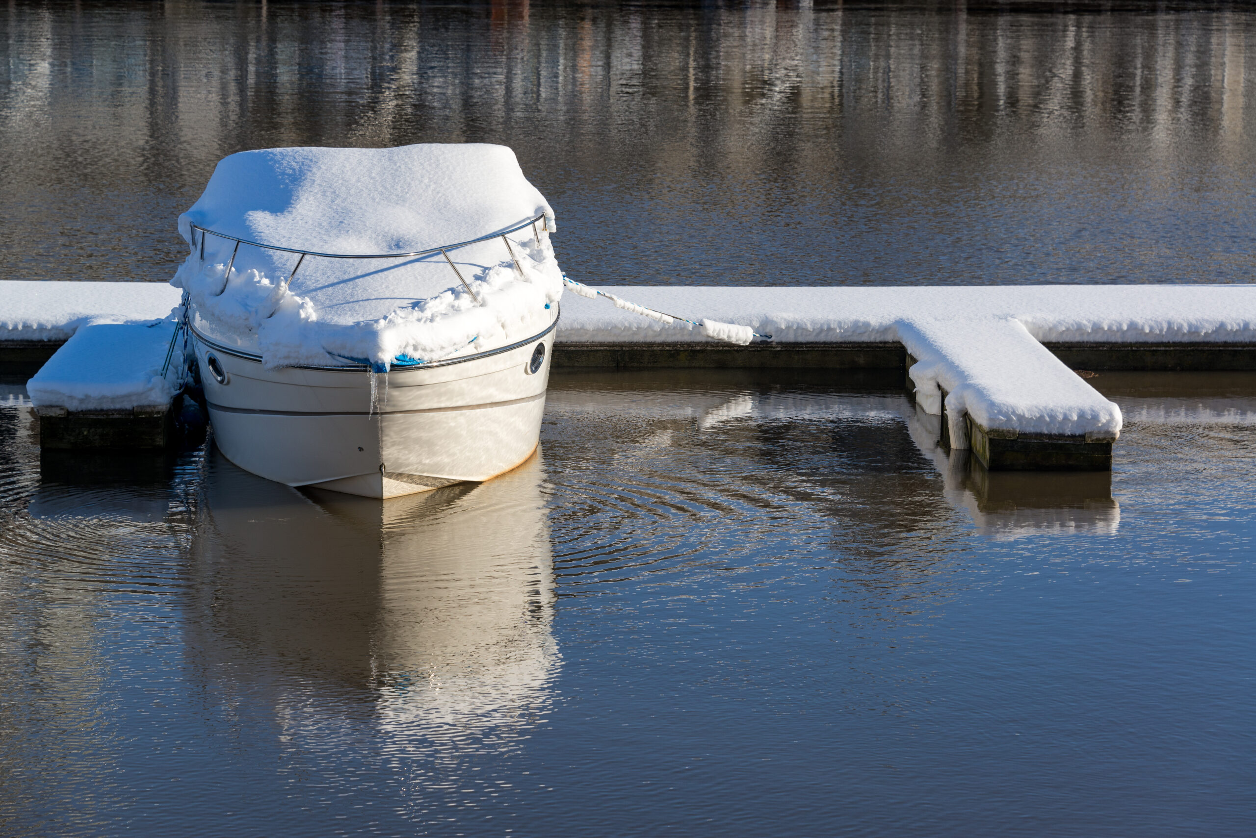 boat engine loses power in winter